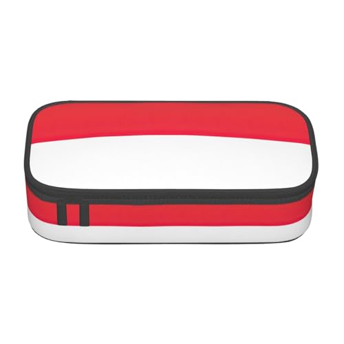 Zhuanyun Aufbewahrungstasche mit großer Kapazität, Bürobedarf, indonesische Flagge, Make-up-Tasche, Schreibtisch-Organizer mit stilvollem von Zhuanyun