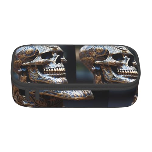 Zhuanyun Aufbewahrungstasche mit großer Kapazität, Bürobedarf, interessante Skelett-Make-up-Tasche, Schreibtisch-Organizer mit stilvollem von Zhuanyun