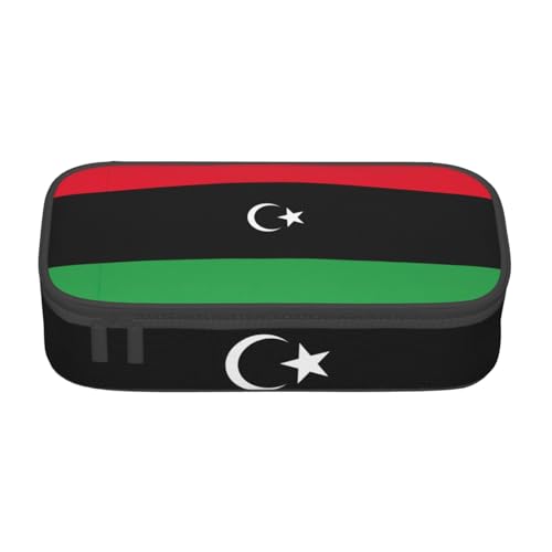 Zhuanyun Aufbewahrungstasche mit großer Kapazität, Bürobedarf, libysche Flagge, Make-up-Tasche, Schreibtisch-Organizer mit stilvollem Design von Zhuanyun