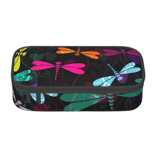 Zhuanyun Aufbewahrungstasche mit großer Kapazität, Bürobedarf, niedliche Libellen-Make-up-Tasche, Schreibtisch-Organizer mit stilvollem Design von Zhuanyun