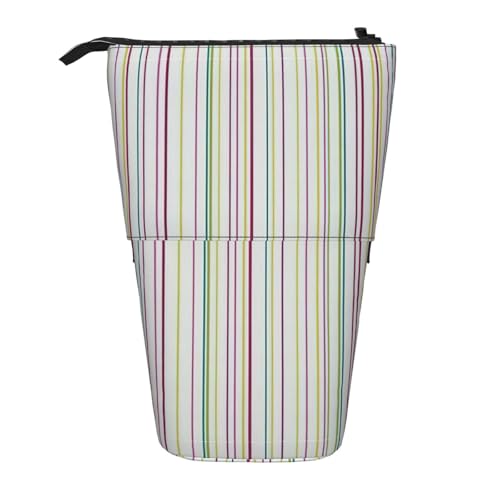 Zhuanyun Gestreifte multifunktionale Aufbewahrungstasche, Make-up-Tasche, Geldbörse, stilvolle und multifunktionale Tasche von Zhuanyun