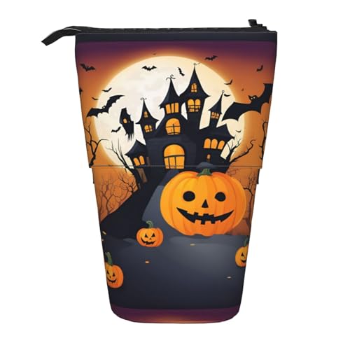 Zhuanyun Happy-Halloween-Vector Multifunktions-Aufbewahrungstasche, Make-up-Tasche, Geldbörse, stilvolle und multifunktionale Tasche von Zhuanyun