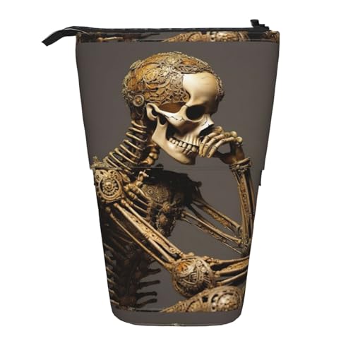 Zhuanyun Interessanter Skelett-Druck, multifunktionale Aufbewahrungstasche, Make-up-Tasche, Geldbörse, stilvolle und multifunktionale Tasche Zhuanyun Interessanter Skelett-Druck, multifunktionale Aufbewahrungstasche, Make-up-Tasche, Geldbörse, stilvolle und multifunktionale Tasche von Zhuanyun