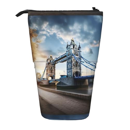 Zhuanyun Multifunktionale Aufbewahrungstasche mit historischem Old Tower Bridge, London-Druck, stilvolle und multifunktionale Tasche von Zhuanyun