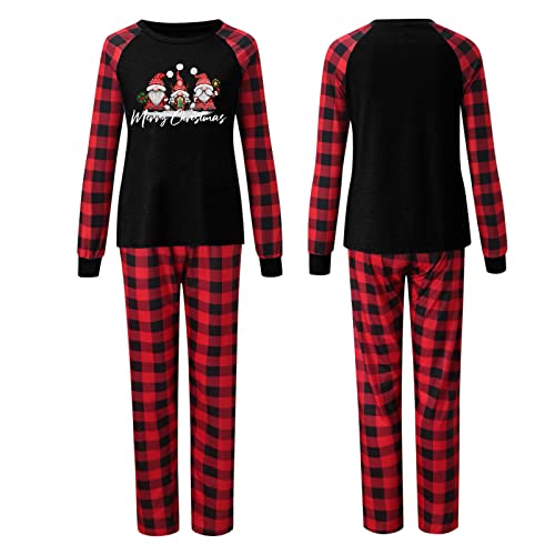 Weihnachts Pyjama Schlafanzug Damen Lang Weihnachten Familie Schlafanzug Set Papa Nachtwäsche Couple Weihnachten Pyjamas Baumwolle Outfits Kinder Nachthemd Hausanzug Weihnachts Sleepwear Schlafshirt von ZhungZaoh