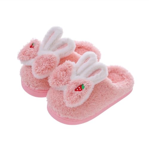 ZiPits Erdbeerschleife Häschen Hausschuhe rutschfeste Fuzzy Kleinkind Hausschuhe Weiche Plüsch Winter Herbst Frühling Hausschuhe für Mädchen Jungen Rosa 7-8.5 Kleinkind, rose, 7-8.5 US Toddler ZiPits Erdbeerschleife Häschen Hausschuhe rutschfeste Fuzzy Kleinkind Hausschuhe Weiche Plüsch Winter Herbst Frühling Hausschuhe für Mädchen Jungen Rosa 7-8.5 Kleinkind, rose, 7-8.5 US Toddler von ZiPits