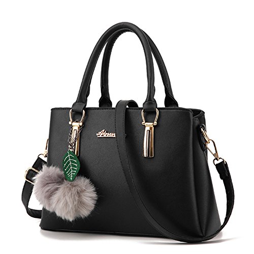 ZiXing Modetrend Handtaschen Schulter diagonal Tasche beiläufige Handtaschen Frauen Handtasche Schwarz ZiXing Modetrend Handtaschen Schulter diagonal Tasche beiläufige Handtaschen Frauen Handtasche Schwarz von ZiXing