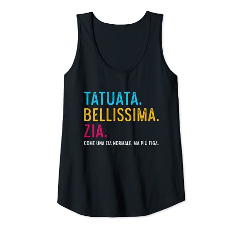 Damen Schönes Tattoo, wie eine normale Tante, aber sehr cool. Tank Top Damen Schönes Tattoo, wie eine normale Tante, aber sehr cool. Tank Top von Zia tatuata La migliore zia del mondo Regalo