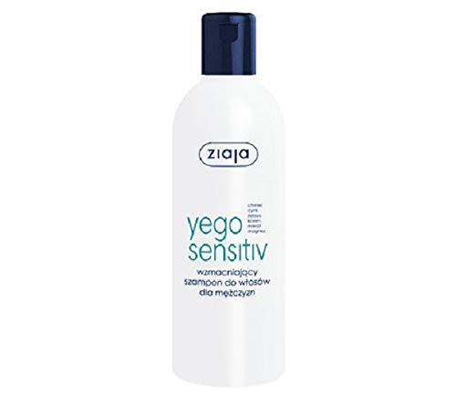 ZIAJA Yego Sensitiv Stärkendes Shampoo für Herren, 300 ml, 01298 von Ziaja