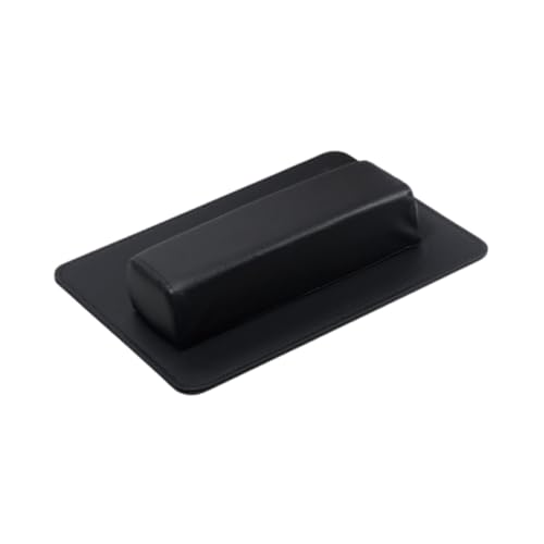 Ｚｉａｌｏｆｉ Nagelkunsthandkissen und Tischmatten Nagel Hand Elbogen Ruhe Maniküre Armlehnen Kissen, Schwarz von Ｚｉａｌｏｆｉ