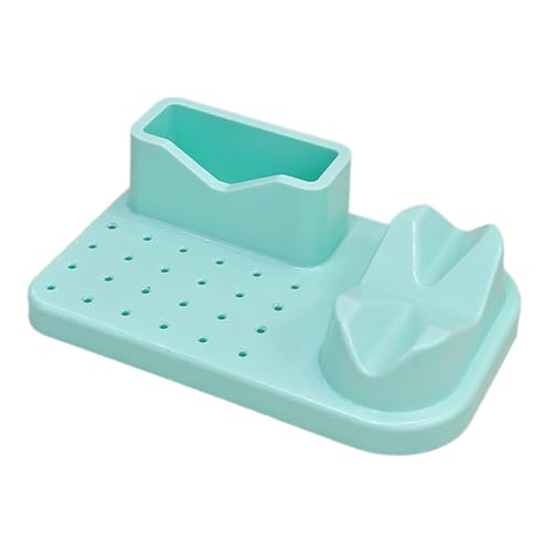 Ｚｉａｌｏｆｉ Nail Art Polishing Schleif Organizer 20 Löcher Bits Halter Maniküre Werkzeuge Portable Fall Salon Personal Use Bits Storage Box, GrÜn von Ｚｉａｌｏｆｉ