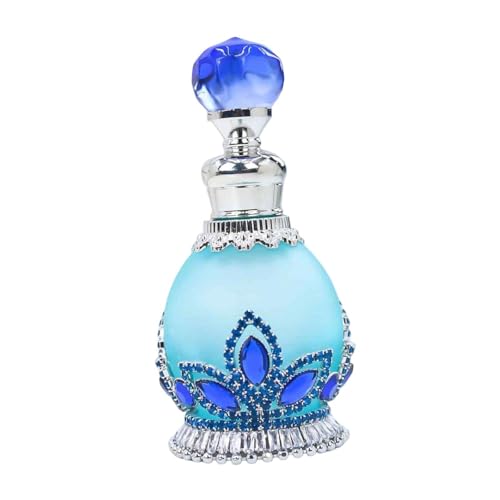Ｚｉａｌｏｆｉ Parfümflasche, Sprühflasche, 15 ml, Mehrzweck-Nachfüllflasche, leere Flaschen für Frauen auf Reisen, Hellblau von Ｚｉａｌｏｆｉ