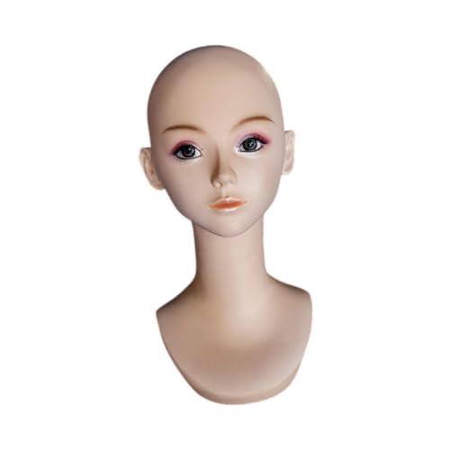 Ｚｉａｌｏｆｉ Realistische Schaufensterpuppe Head Perücken Display Stand Perücke Head Manikin Head Büste für Brille, Style B von Ｚｉａｌｏｆｉ