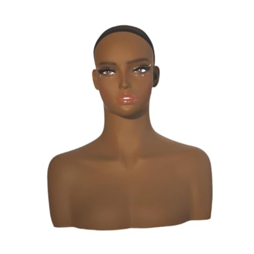 Ｚｉａｌｏｆｉ Realistische weibliche Mannequin Kopf Perücke Display Modell Gliederpuppe Kopf Büste für Halskette von Ｚｉａｌｏｆｉ
