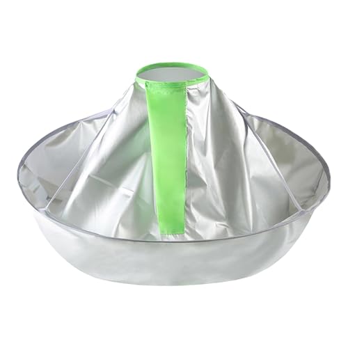 Regenschirm-Haarumhang-Umhang – wasserdichter Haarschneideumhang, Regenschirm, faltbarer Friseur-Umhang, verstellbarer Friseurumhang, Regenschirm für Erwachsene und Kinder, Salon- und Heimgebrauch von Zibeem
