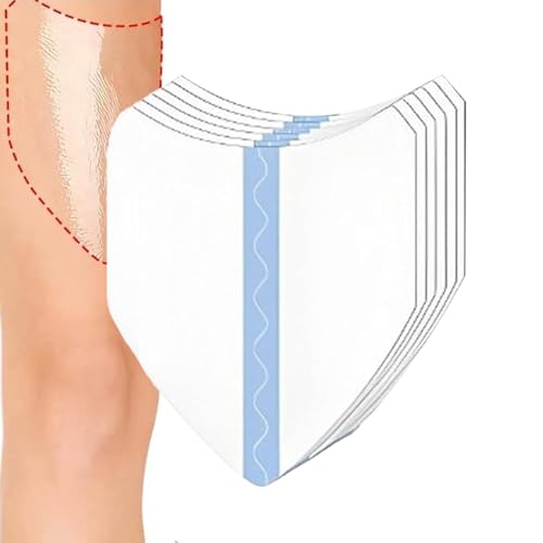 Zibeem Oberschenkel-Hebeband - 5 Stücke Anti-Scheuernde Transparente Oberschenkel-Schoner Damen,Haftende Pflaster Für Beine Sport Outdoor Laufen Jeans Reibungsschutz von Zibeem
