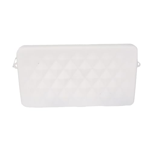 Zibeem Silikon-Make-up-Tasche, Strandtasche, Make-up-Tasche - Silikon-Kulturbeutel-Organizer, Strandbeutel - Make-up-Pinselhalter, Reißverschluss, Reisetasche, zur Befestigung an der Strandtasche für von Zibeem
