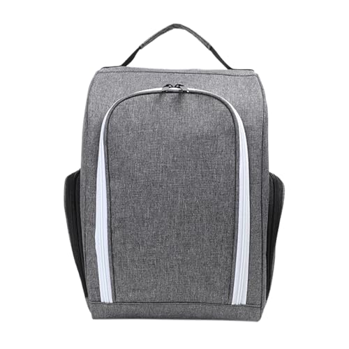 Zibeem Sportschuh Organizer Tasche,Golfschuh Aufbewahrungstasche Mit Tragegriff | Atmungsaktive Tasche Organisationslösung Für Sportler Damen Herren Auf Driving Range Fitnessstudio Spielplatz von Zibeem