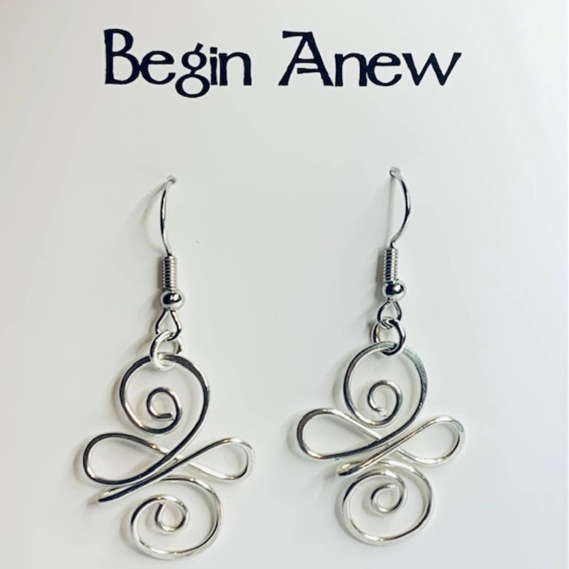 Beginnen Sie Neu, Zibu Symbol, Sterlingsilber Ohrringe Beginnen Sie Neu, Zibu Symbol, Sterlingsilber Ohrringe von ZibuAngelicSymbols