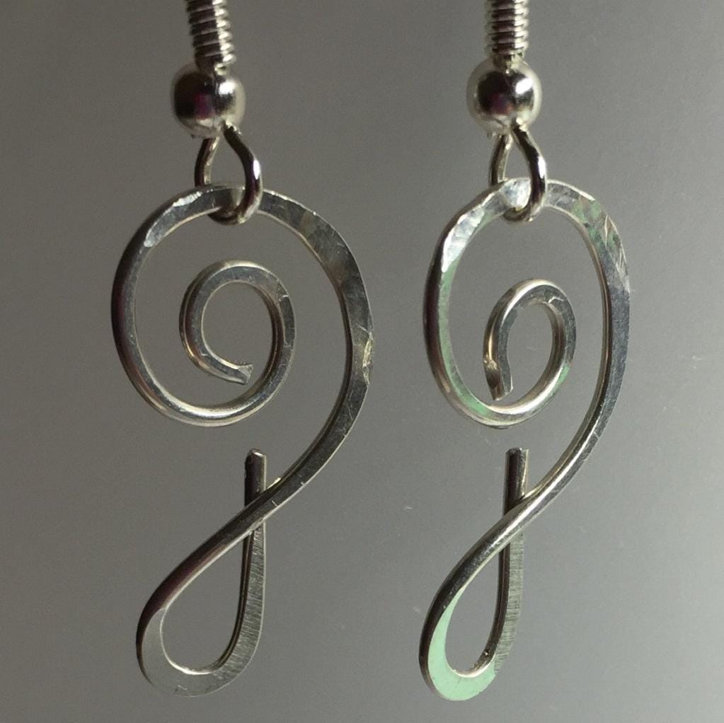 Dankbarkeit, Zibu Symbol, Sterling Silber Ohrringe Dankbarkeit, Zibu Symbol, Sterling Silber Ohrringe von ZibuAngelicSymbols