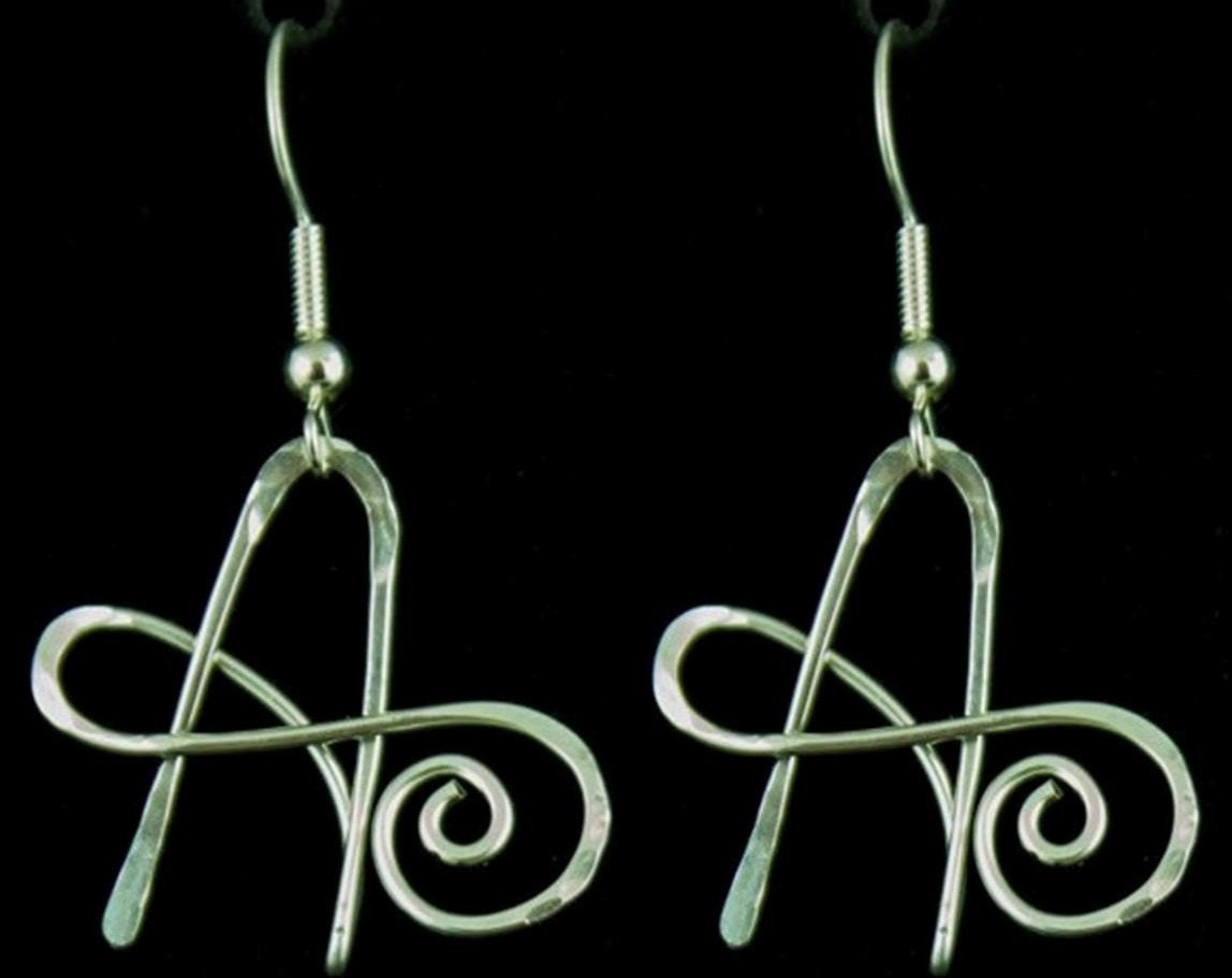 Leuchtfeuer Der Hoffnung, Zibu Symbol, Sterling Silber Ohrringe Leuchtfeuer Der Hoffnung, Zibu Symbol, Sterling Silber Ohrringe von ZibuAngelicSymbols