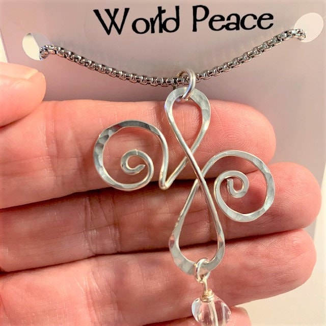 Weltfrieden, Zibu Symbol, Sterling Silber Anhänger Weltfrieden, Zibu Symbol, Sterling Silber Anhänger von ZibuAngelicSymbols