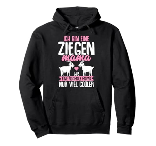 Ziegen Mama Bäuerin Landwirtin Burenziege Hausziege Ziege Pullover Hoodie Ziegen Mama Bäuerin Landwirtin Burenziege Hausziege Ziege Pullover Hoodie von Ziegen Geschenke Bauernhof Tier Bauer Ziegenbock