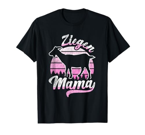 Damen Ziegen Mama Geschenk Bauernhof Burenziegen Hirt Ziege T-Shirt Damen Ziegen Mama Geschenk Bauernhof Burenziegen Hirt Ziege T-Shirt von Ziegenhalter Geschenke Ziege Ziegenbock Tier Motiv