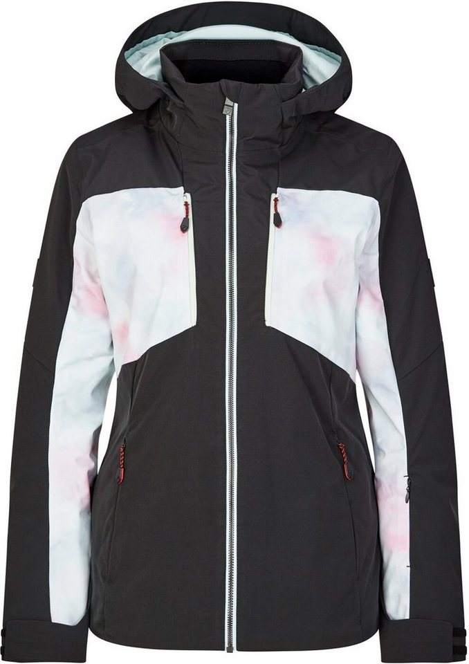 Ziener Anorak TILFA lady (jacket ski) 12356 black.cloudy rainbow von Ziener