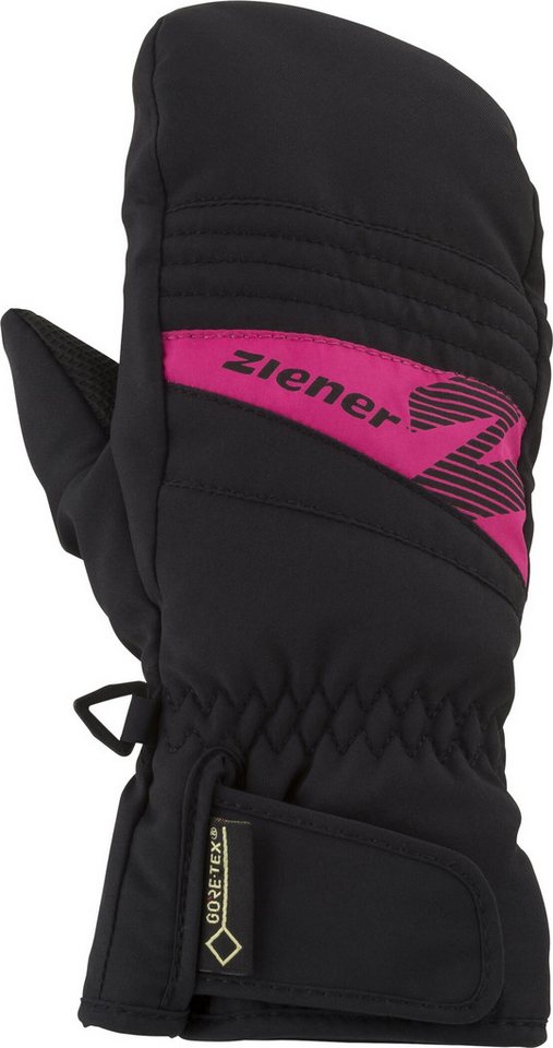 Ziener Fäustlinge ISP 17-junior 1245-0 GTX glove BLACK/POP PINK von Ziener