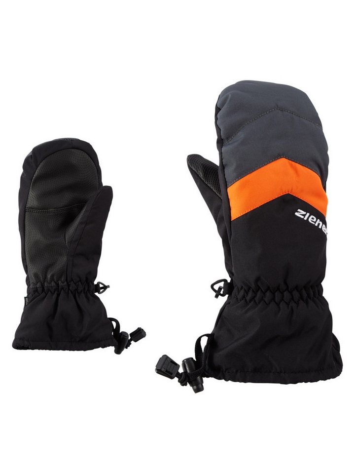 Ziener Fäustlinge LETTERO AS(R) MITTEN glove junior BLACK/GRAPHITE von Ziener