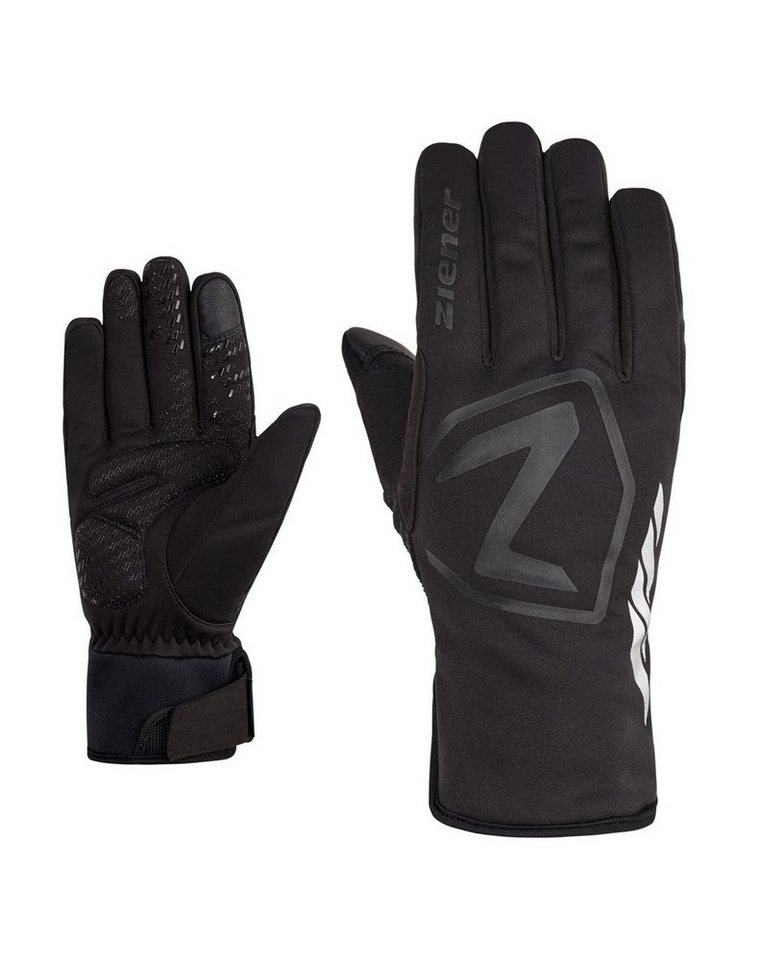 Ziener Fahrradhandschuhe Winter Daqua AS Touch (wasserdicht, winddicht) schwarz von Ziener