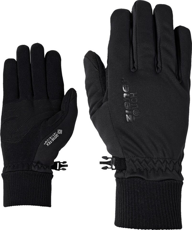 Ziener Fleecehandschuhe IDAHO WS TOUCH glove multisport BLACK von Ziener