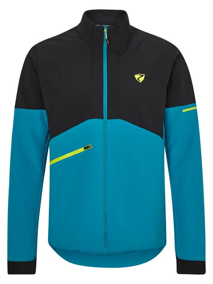Ziener Funktionsjacke NAPI man (jacket active) black.teal cyrstal von Ziener