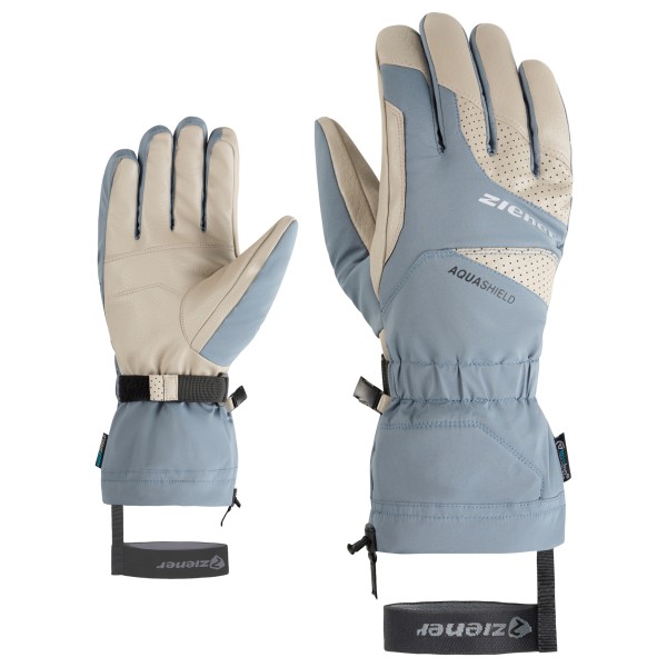 Ziener - Gaiku AS(R) AW - Handschuhe Gr 8,5 grau von Ziener