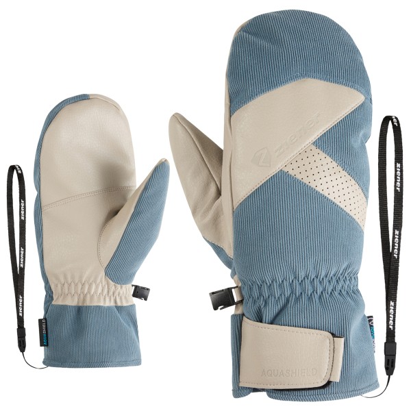 Ziener - Gettero-Z AS AW - Handschuhe Gr 9 grau von Ziener
