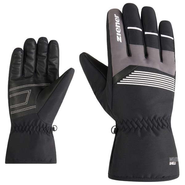 Ziener - Gevin Z - Handschuhe Gr 8 schwarz/grau von Ziener