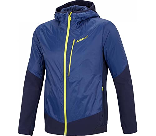 Ziener Herren Natalino Laufjacke blau 52 von Ziener