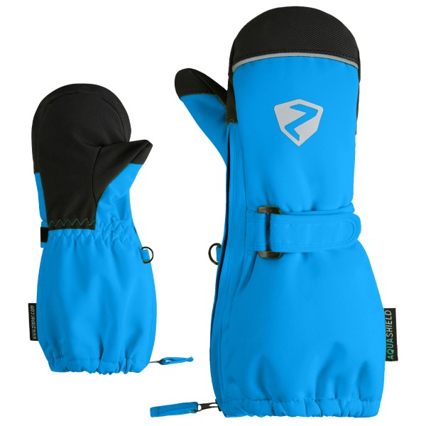 Ziener - Kid's Lanupo-Z AS - Handschuhe Gr 4 blau von Ziener