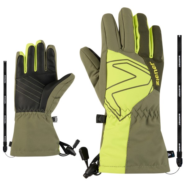 Ziener - Kid's Laval AS AW - Handschuhe Gr 4 oliv von Ziener