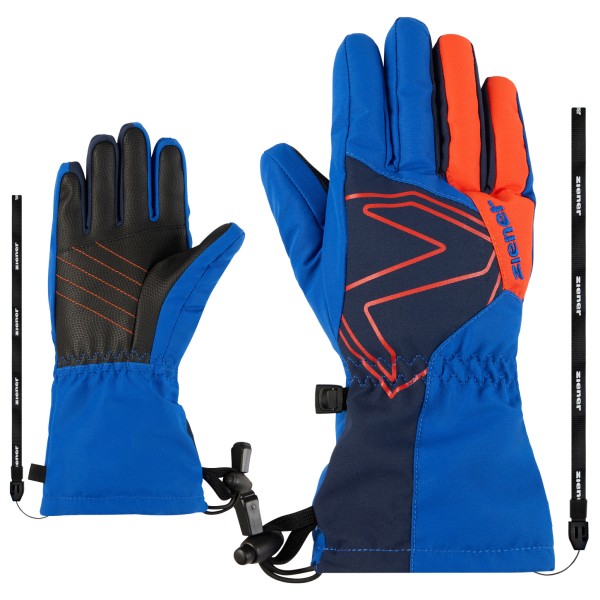 Ziener - Kid's Laval AS AW - Handschuhe Gr 7,5 blau von Ziener