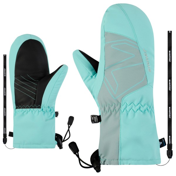 Ziener - Kid's Lavalino Aquashield AW Mitten Glove - Handschuhe Gr 7,5 türkis von Ziener