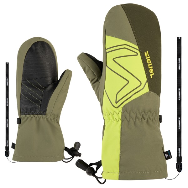 Ziener - Kid's Lavalino Aquashield AW Mitten Glove - Handschuhe Gr 7 oliv Ziener - Kid's Lavalino Aquashield AW Mitten Glove - Handschuhe Gr 7 oliv von Ziener