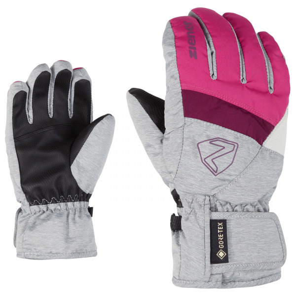 Ziener - Kid's Leif GTX - Handschuhe Gr 7,5 grau von Ziener