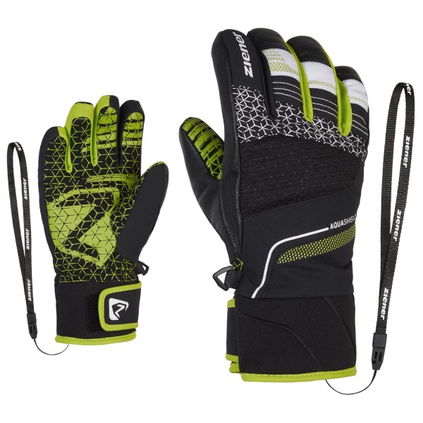 Ziener - Kid's Lonzalo-Z AS PR - Handschuhe Gr 5,5 schwarz von Ziener