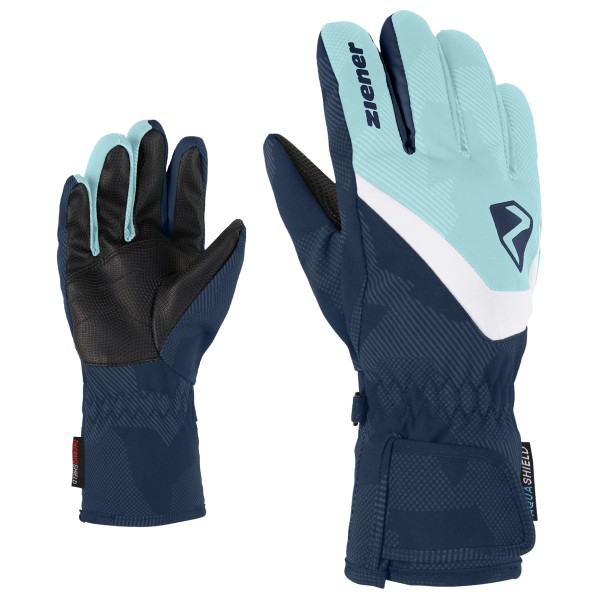 Ziener - Kid's Loriko AS(R) - Handschuhe Gr 6 blau von Ziener