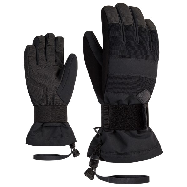 Ziener - Kid's Manu-Z AS - Handschuhe Gr L schwarz von Ziener