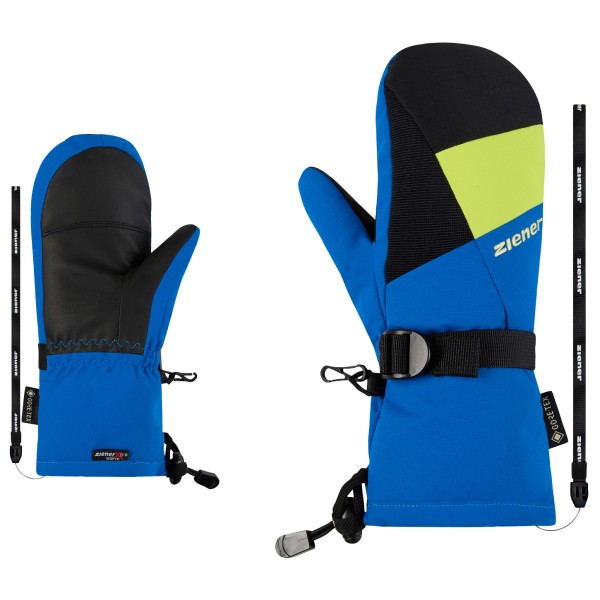 Ziener - Lanic GTX + Gore Plus Warm Mitten Glove Junior - Handschuhe Gr 5 blau von Ziener