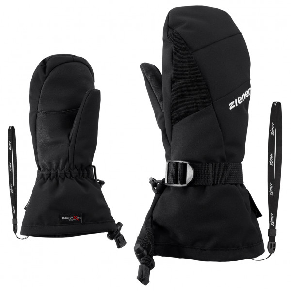Ziener - Lanic GTX + Gore Plus Warm Mitten Glove Junior - Handschuhe Gr 7 schwarz von Ziener