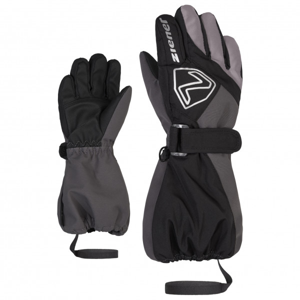 Ziener - Lauro AS Glove Junior - Handschuhe Gr 92 schwarz/grau von Ziener
